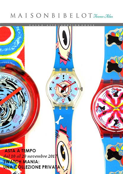 Asta Swatch Mania: una collezione privata